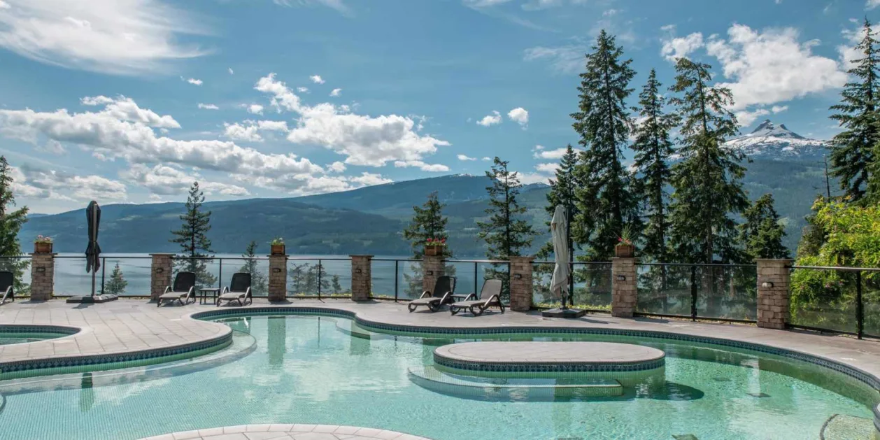 Halcyon Hot Springs Resort British Columbia pools